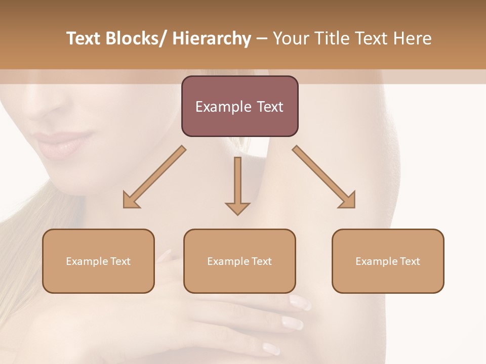 A Beautiful Woman In A White Dress Posing For A Picture PowerPoint Template