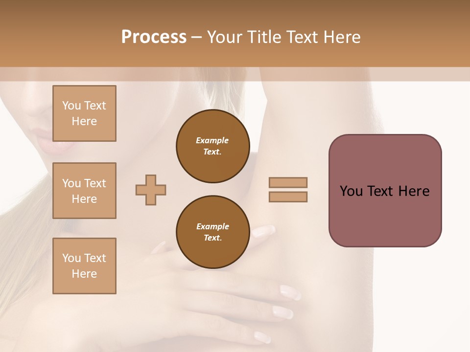 A Beautiful Woman In A White Dress Posing For A Picture PowerPoint Template