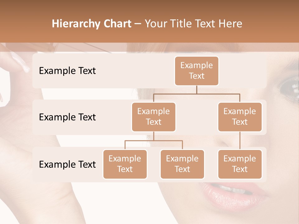 A Woman Holding A Lipstick In Her Right Hand PowerPoint Template