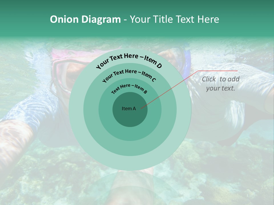 A Couple Of People That Are In The Water PowerPoint Template