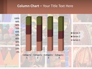 A Collage Of Pictures With Different Colors And Patterns PowerPoint Template