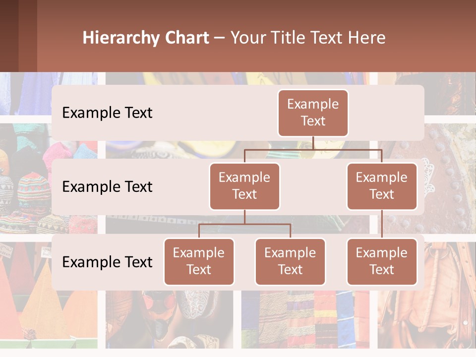 A Collage Of Pictures With Different Colors And Patterns PowerPoint Template