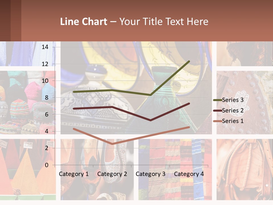 A Collage Of Pictures With Different Colors And Patterns PowerPoint Template