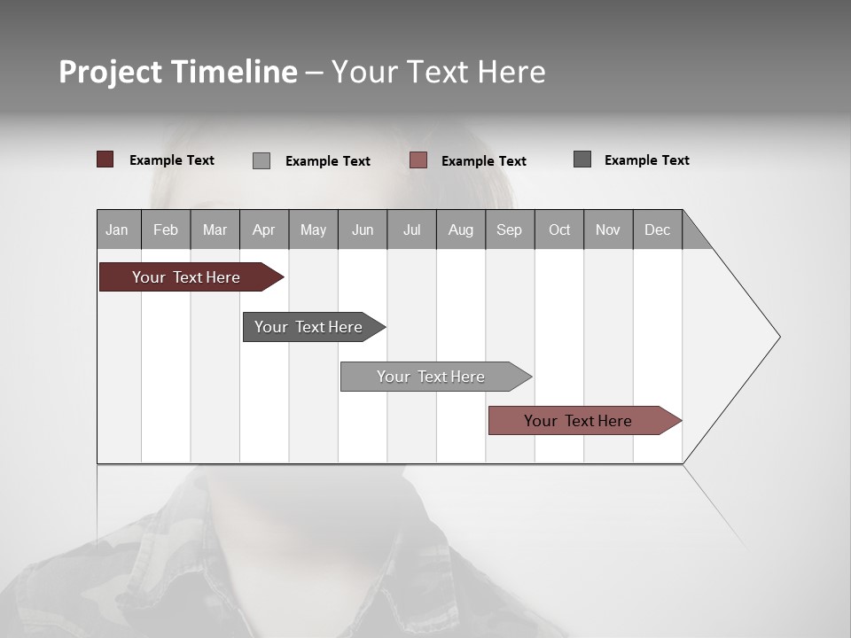 A Young Boy Is Making A Funny Face PowerPoint Template