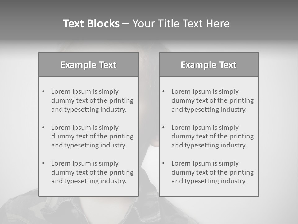 A Young Boy Is Making A Funny Face PowerPoint Template