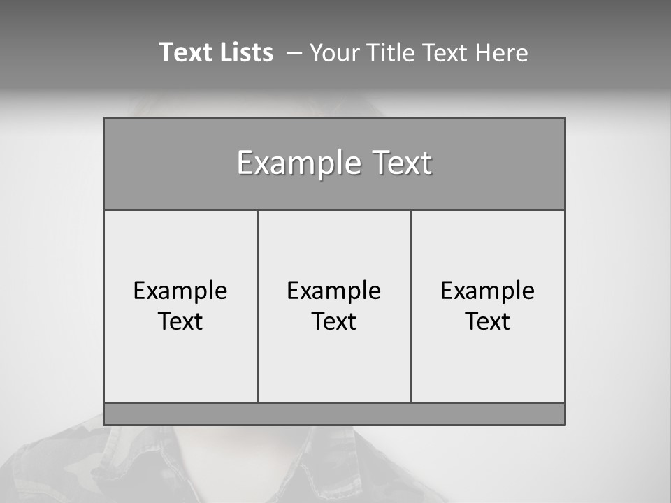 A Young Boy Is Making A Funny Face PowerPoint Template