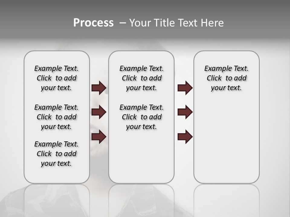 A Young Boy Is Making A Funny Face PowerPoint Template