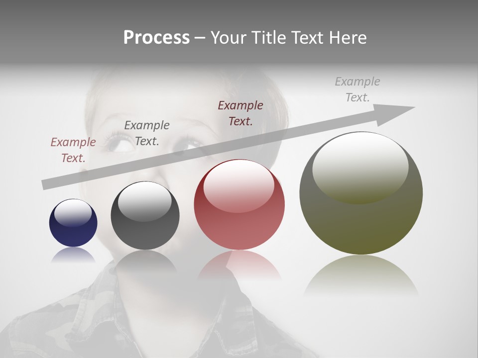 A Young Boy Is Making A Funny Face PowerPoint Template