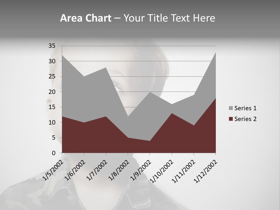 A Young Boy Is Making A Funny Face PowerPoint Template