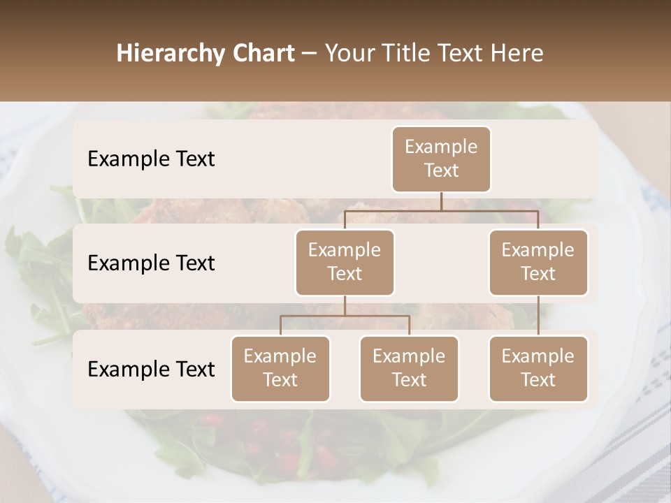 A White Plate Topped With Crab Cakes And Greens PowerPoint Template