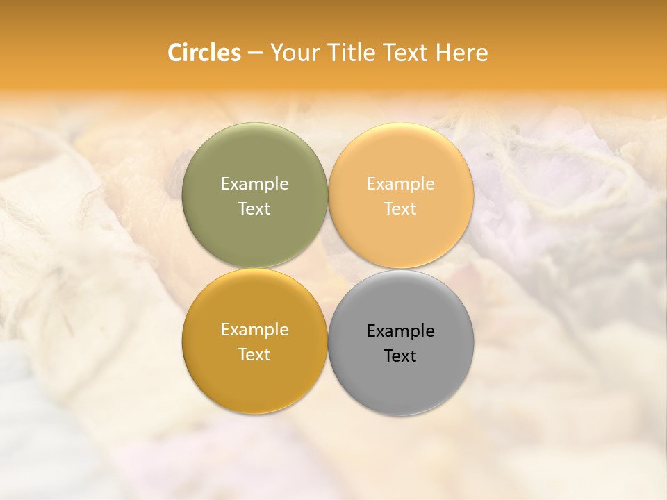 A Bunch Of Different Colored Soaps On A Table PowerPoint Template