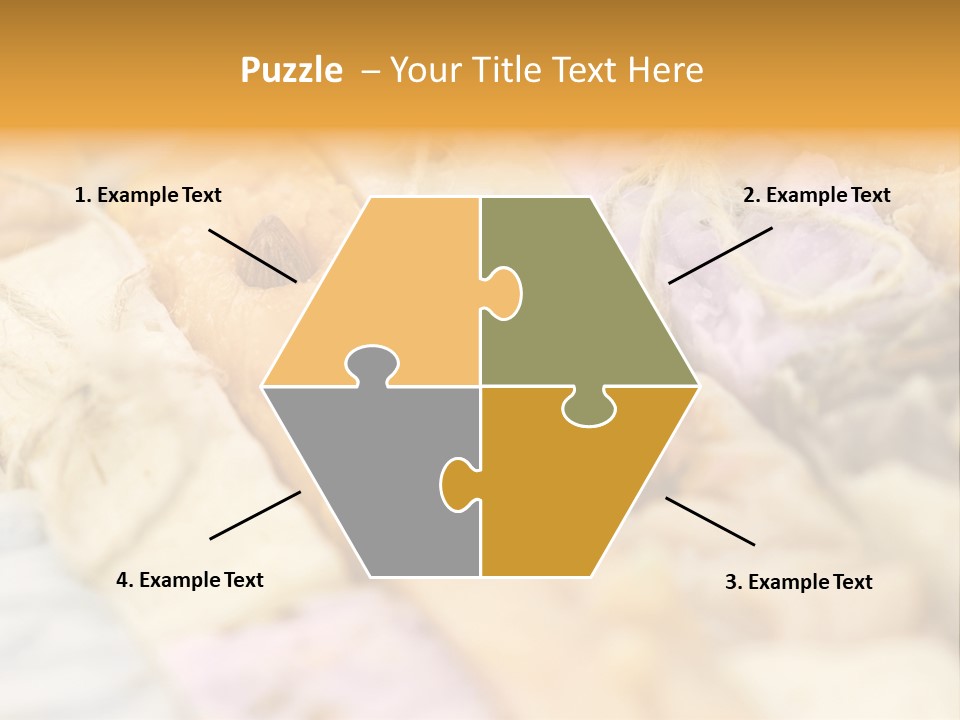 A Bunch Of Different Colored Soaps On A Table PowerPoint Template