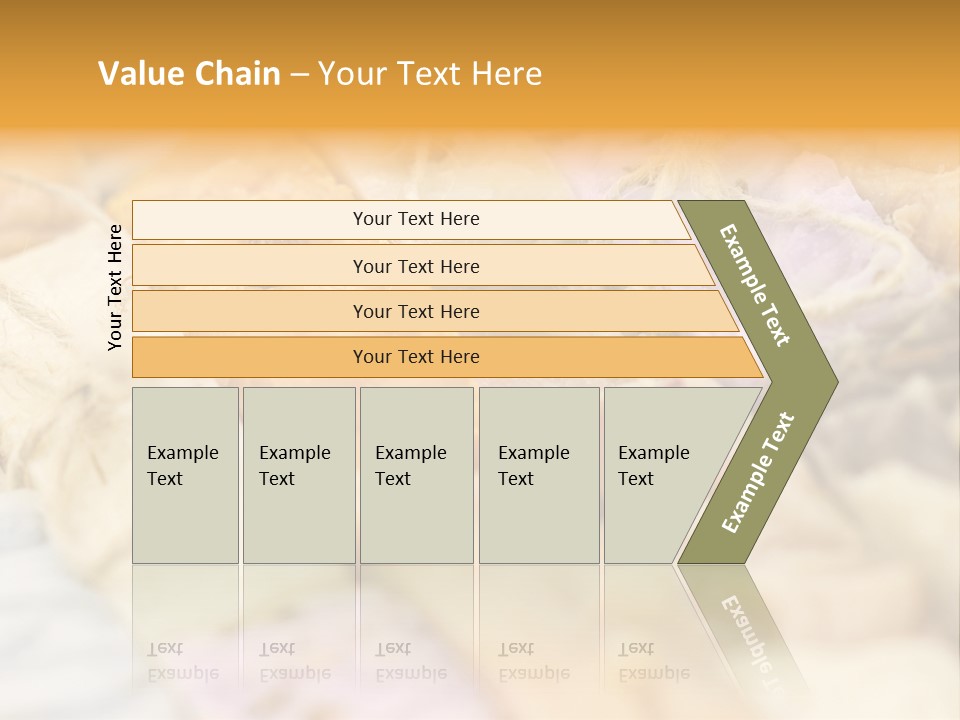 A Bunch Of Different Colored Soaps On A Table PowerPoint Template