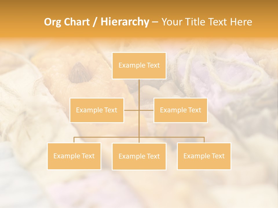A Bunch Of Different Colored Soaps On A Table PowerPoint Template