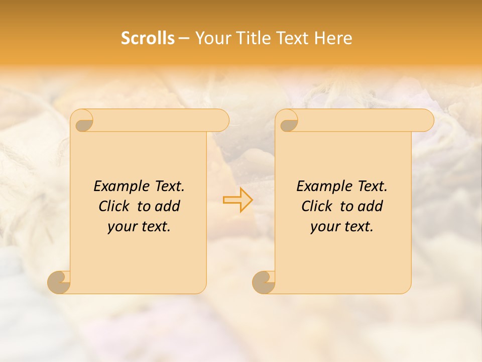A Bunch Of Different Colored Soaps On A Table PowerPoint Template