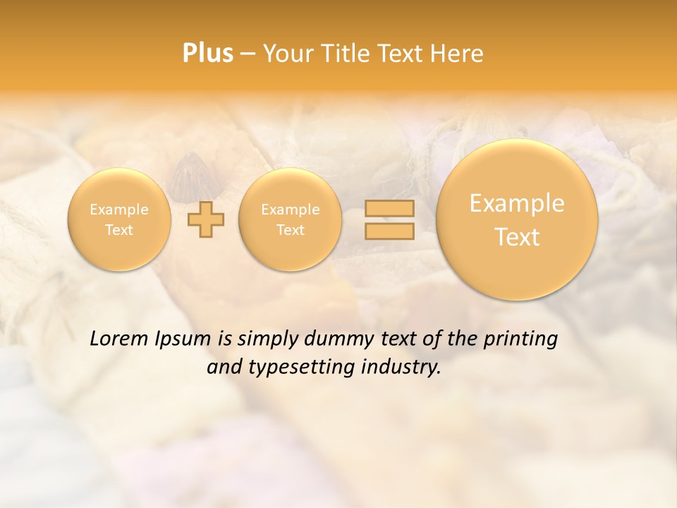 A Bunch Of Different Colored Soaps On A Table PowerPoint Template