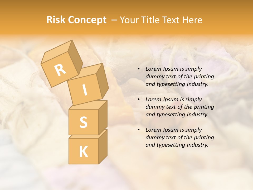 A Bunch Of Different Colored Soaps On A Table PowerPoint Template