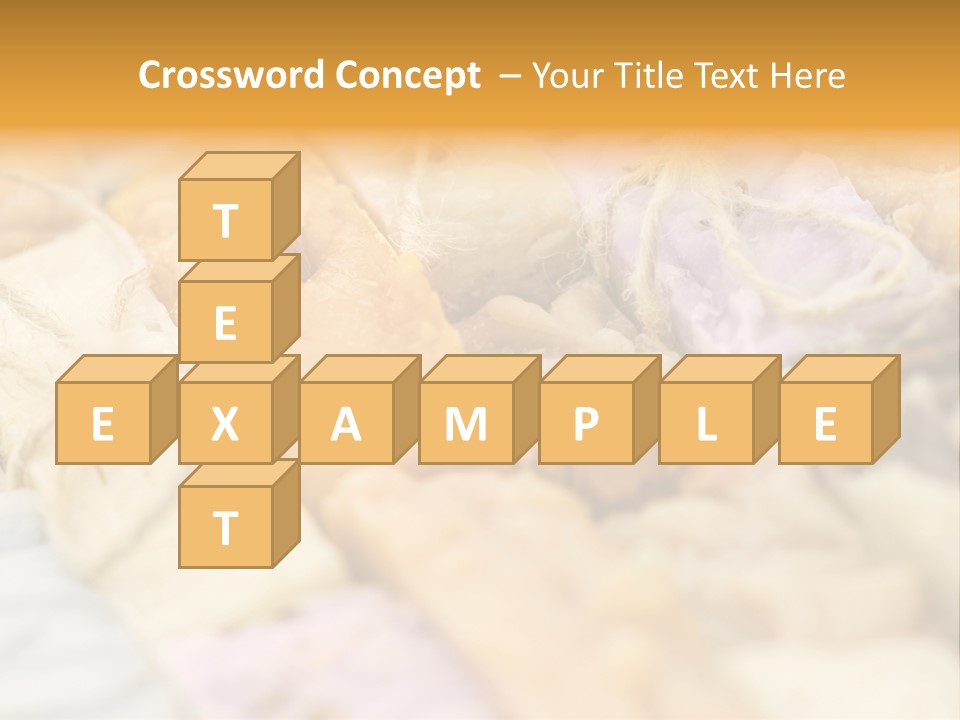 A Bunch Of Different Colored Soaps On A Table PowerPoint Template