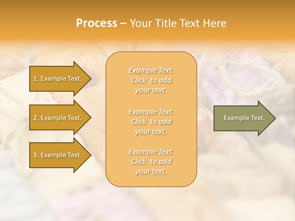 A Bunch Of Different Colored Soaps On A Table PowerPoint Template