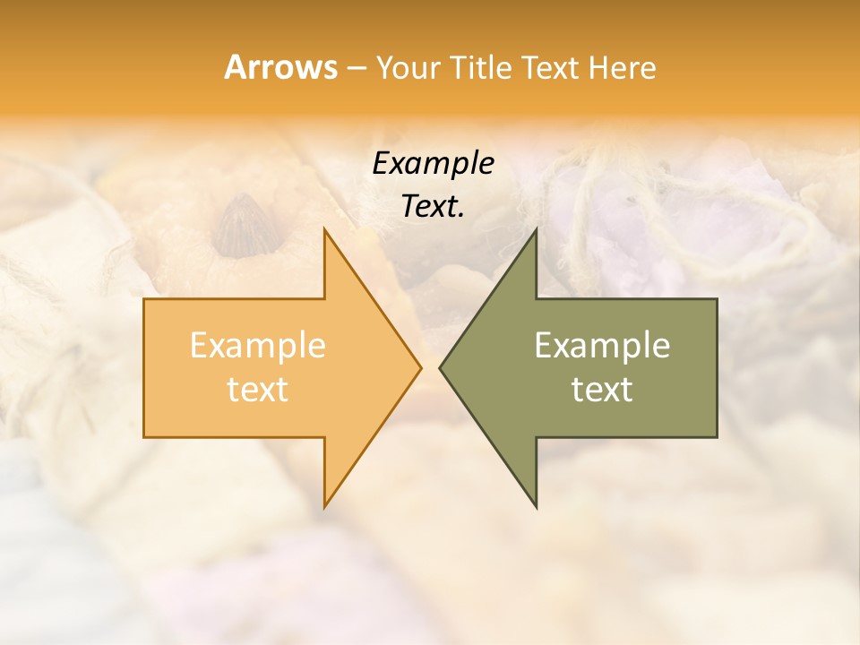 A Bunch Of Different Colored Soaps On A Table PowerPoint Template
