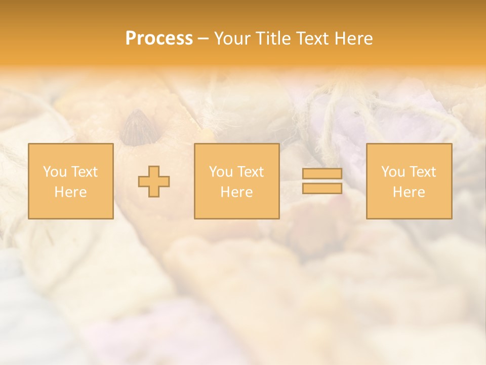 A Bunch Of Different Colored Soaps On A Table PowerPoint Template