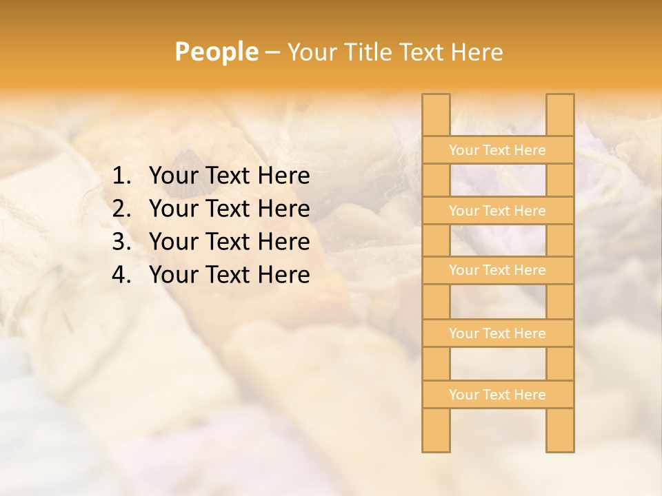A Bunch Of Different Colored Soaps On A Table PowerPoint Template