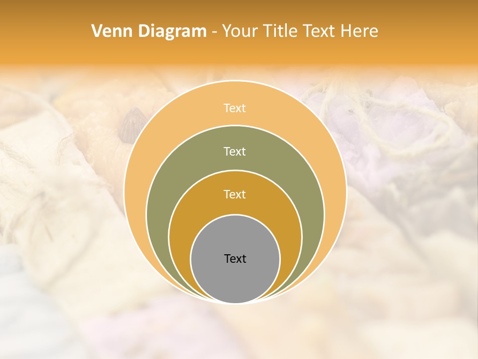 A Bunch Of Different Colored Soaps On A Table PowerPoint Template