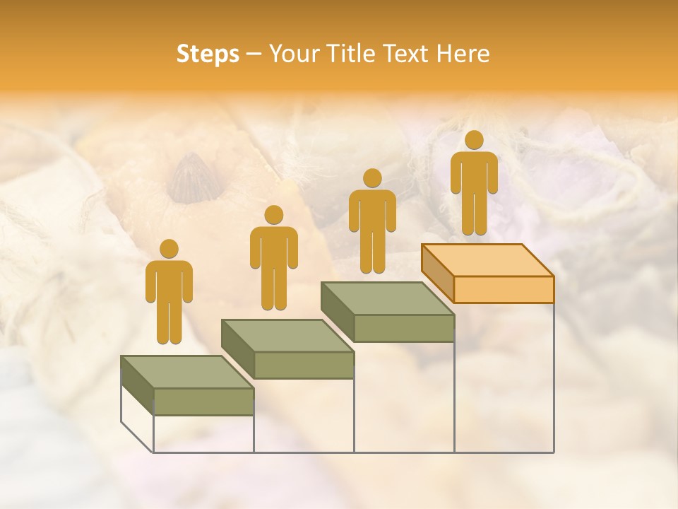 A Bunch Of Different Colored Soaps On A Table PowerPoint Template