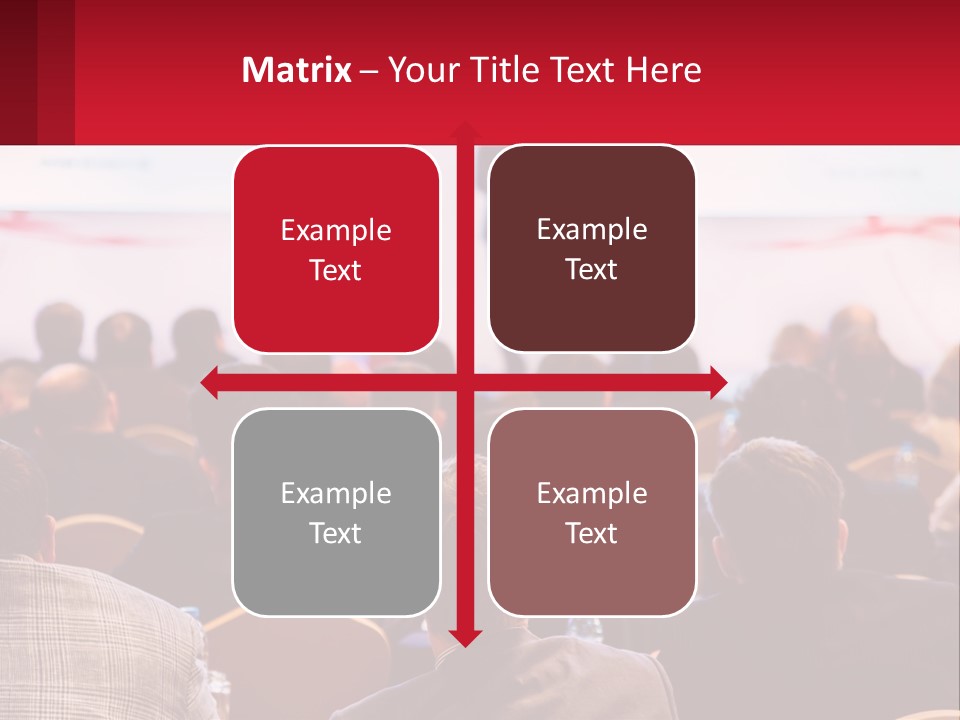 A Man Giving A Presentation To A Group Of People PowerPoint Template