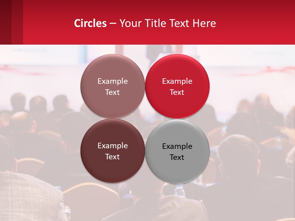 A Man Giving A Presentation To A Group Of People PowerPoint Template
