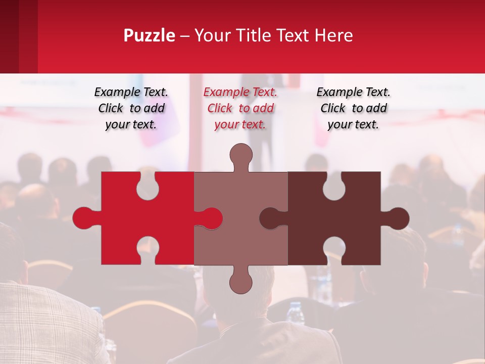 A Man Giving A Presentation To A Group Of People PowerPoint Template