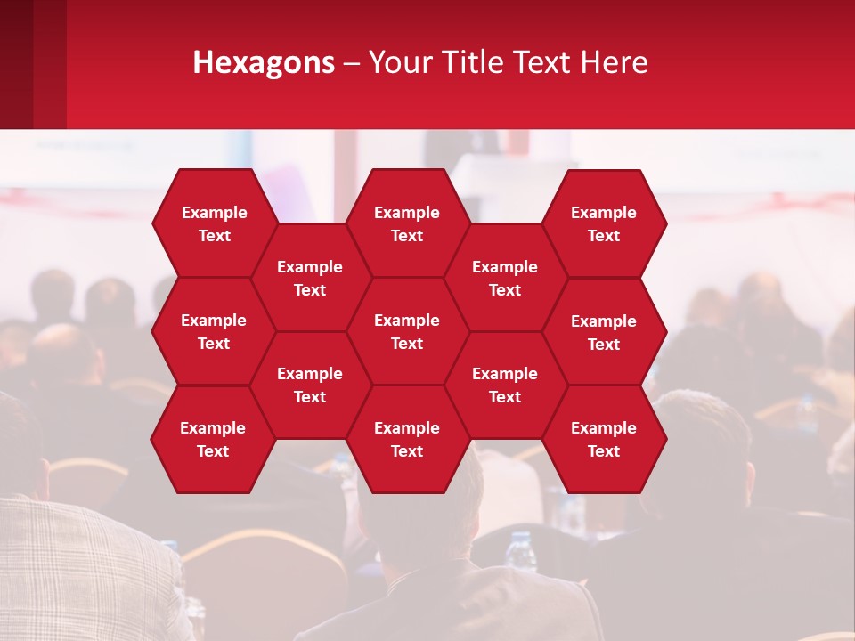 A Man Giving A Presentation To A Group Of People PowerPoint Template