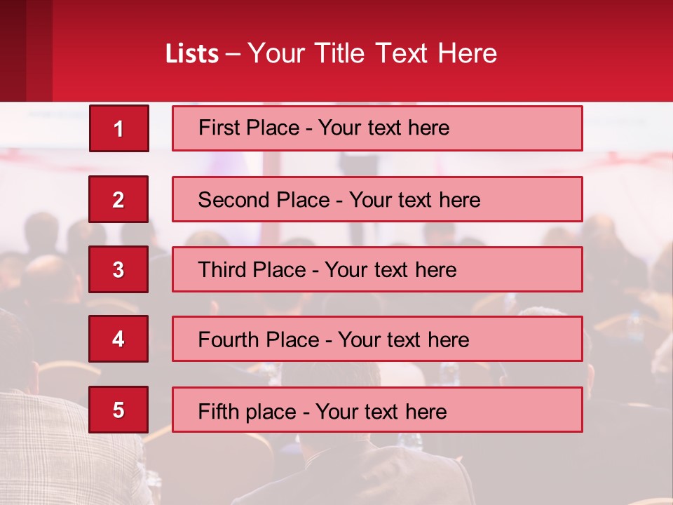 A Man Giving A Presentation To A Group Of People PowerPoint Template