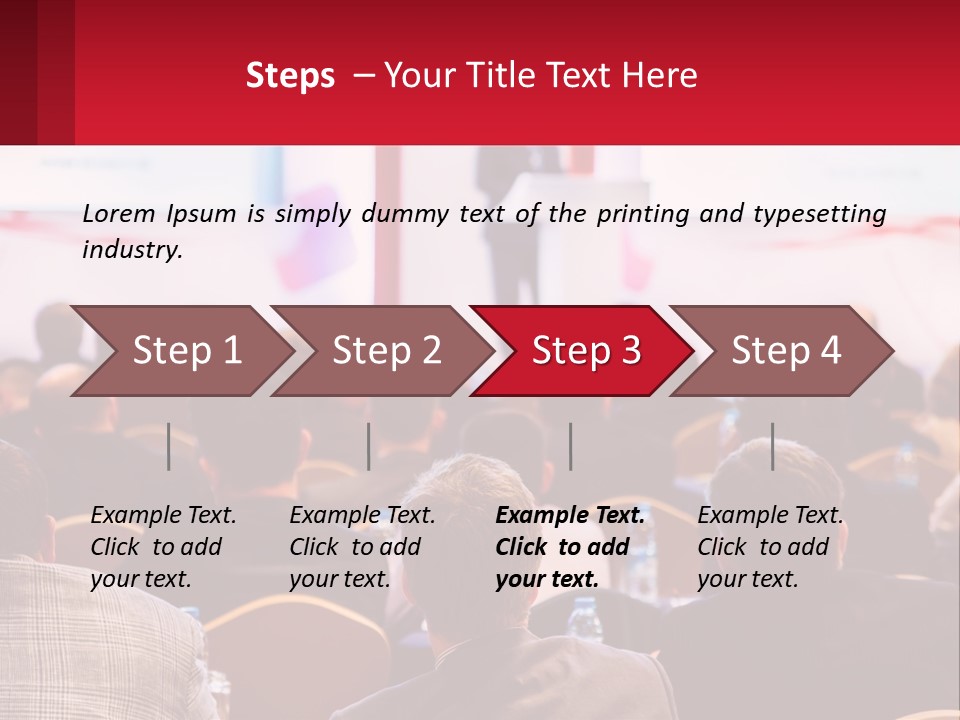 A Man Giving A Presentation To A Group Of People PowerPoint Template