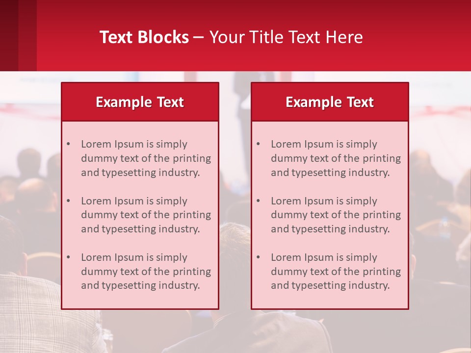 A Man Giving A Presentation To A Group Of People PowerPoint Template