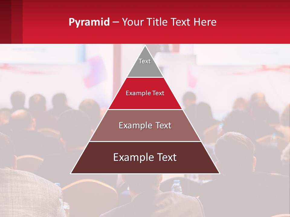 A Man Giving A Presentation To A Group Of People PowerPoint Template