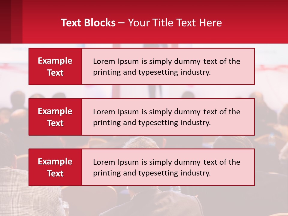 A Man Giving A Presentation To A Group Of People PowerPoint Template