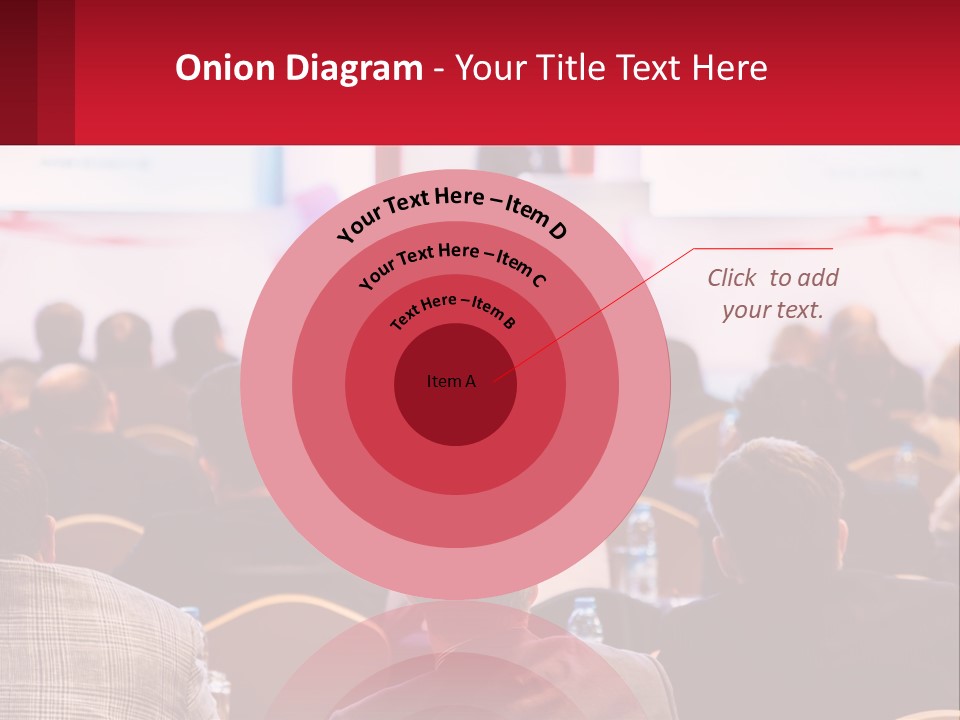 A Man Giving A Presentation To A Group Of People PowerPoint Template