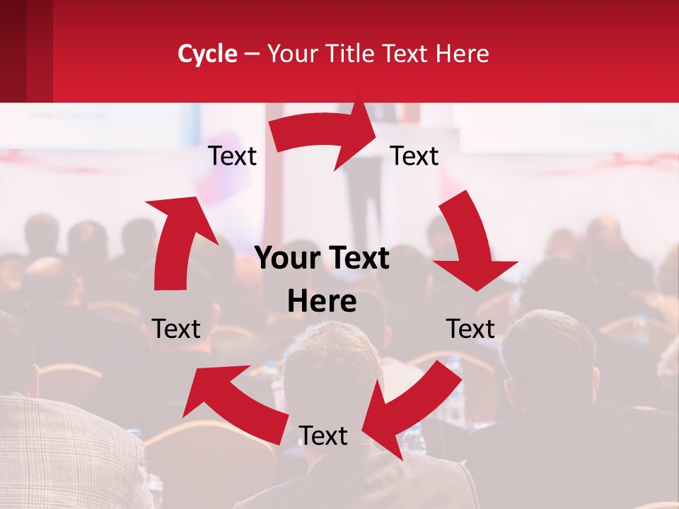 A Man Giving A Presentation To A Group Of People PowerPoint Template