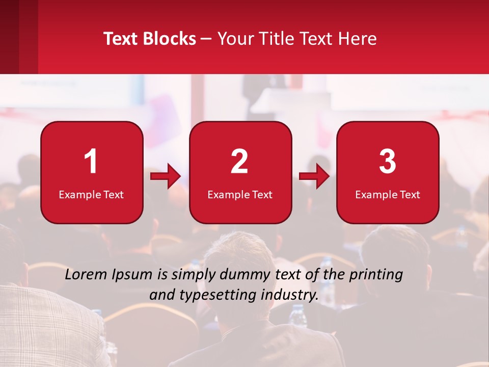 A Man Giving A Presentation To A Group Of People PowerPoint Template