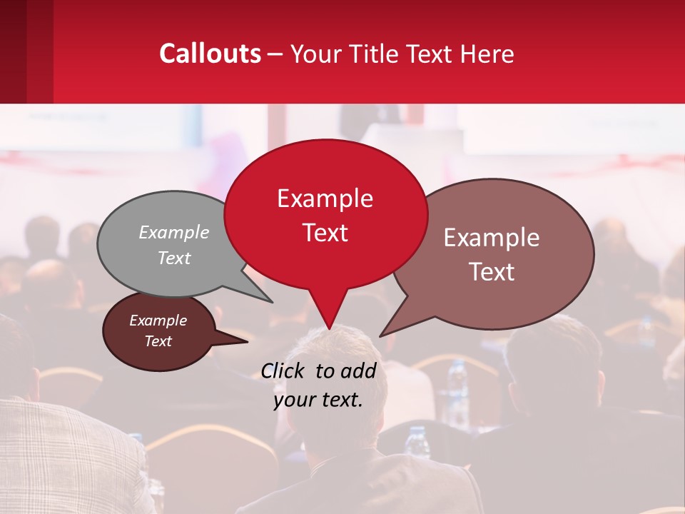A Man Giving A Presentation To A Group Of People PowerPoint Template