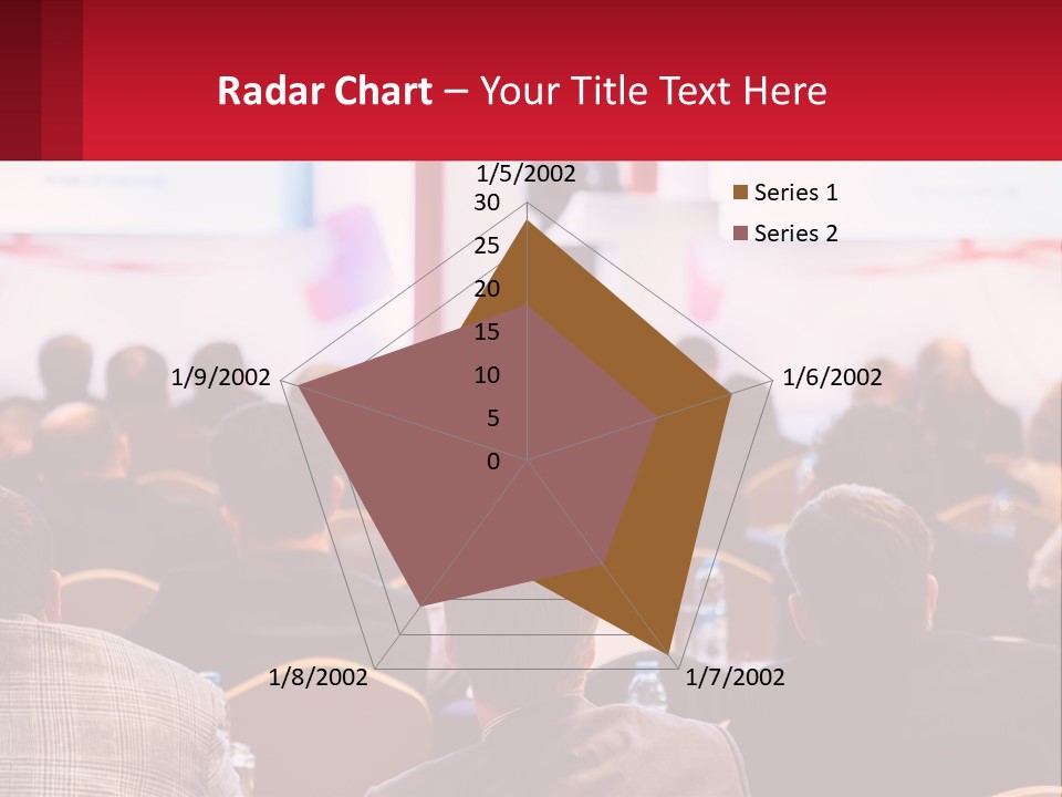 A Man Giving A Presentation To A Group Of People PowerPoint Template
