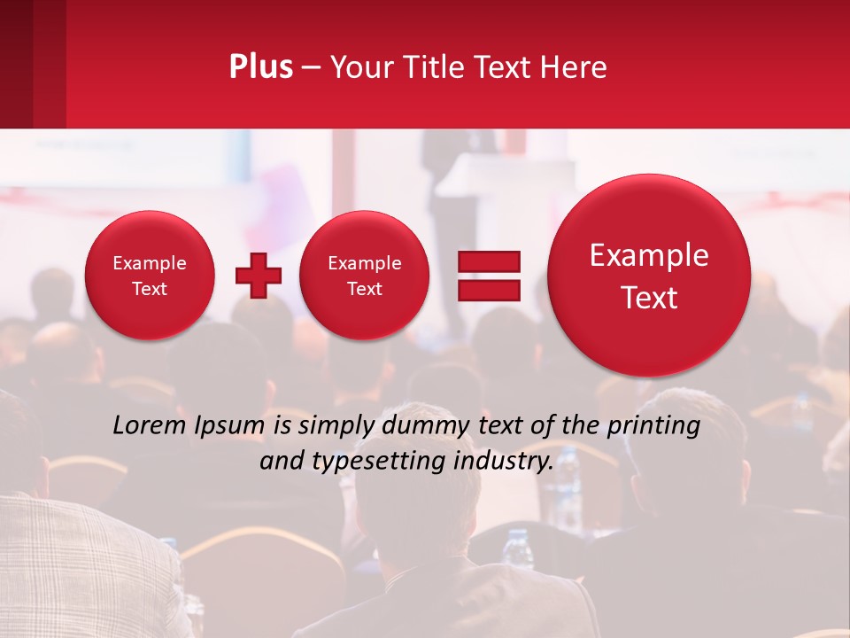 A Man Giving A Presentation To A Group Of People PowerPoint Template