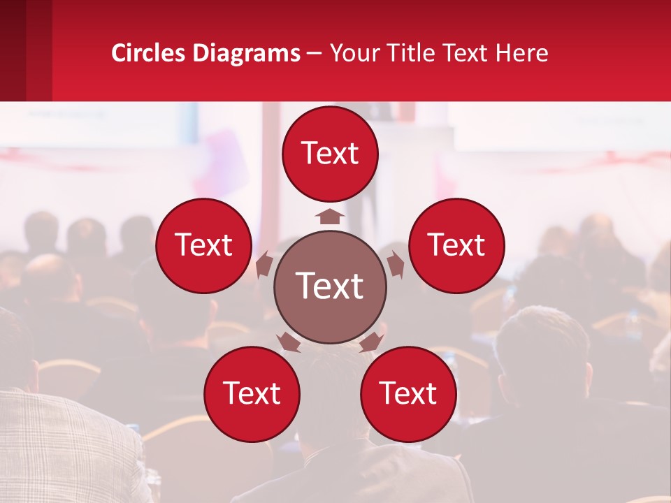 A Man Giving A Presentation To A Group Of People PowerPoint Template