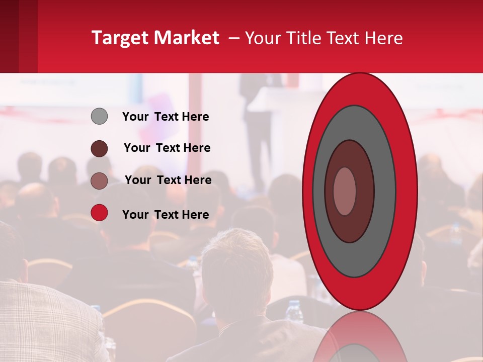 A Man Giving A Presentation To A Group Of People PowerPoint Template