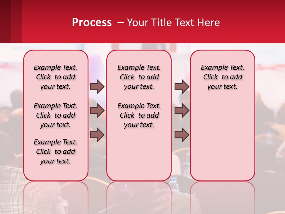A Man Giving A Presentation To A Group Of People PowerPoint Template