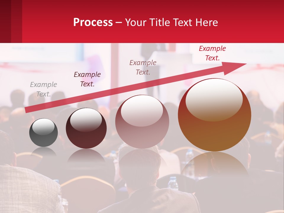A Man Giving A Presentation To A Group Of People PowerPoint Template