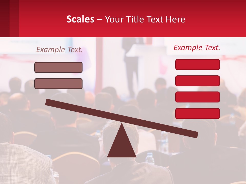 A Man Giving A Presentation To A Group Of People PowerPoint Template