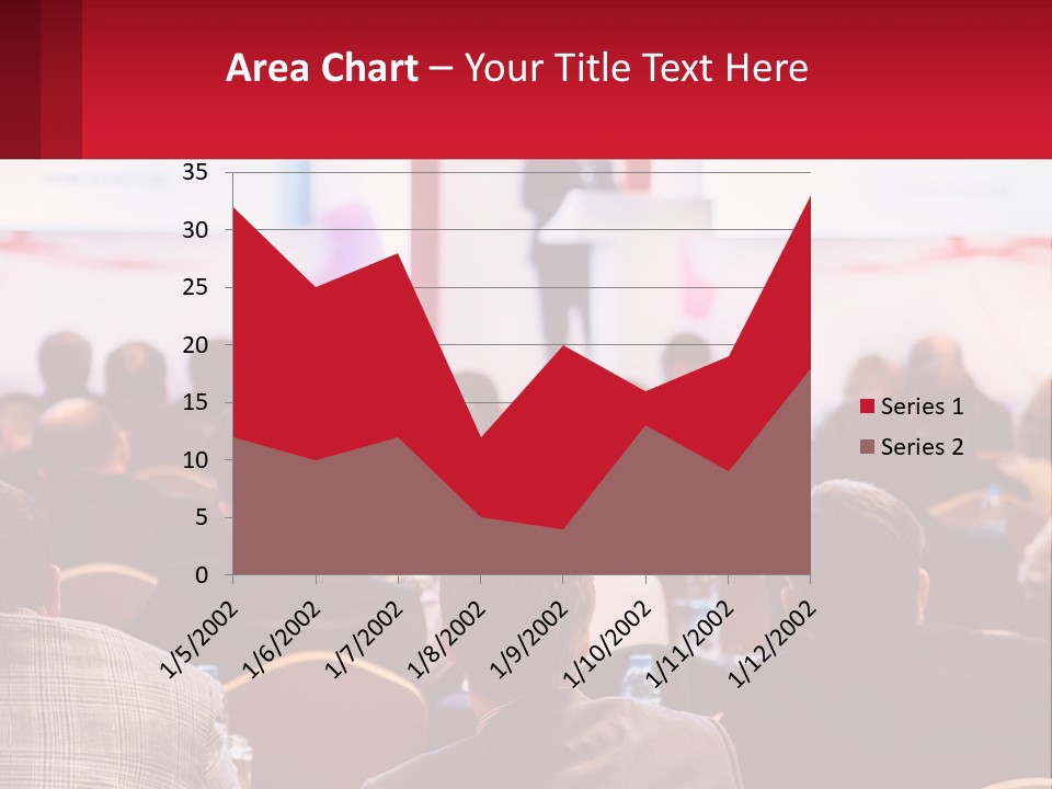 A Man Giving A Presentation To A Group Of People PowerPoint Template
