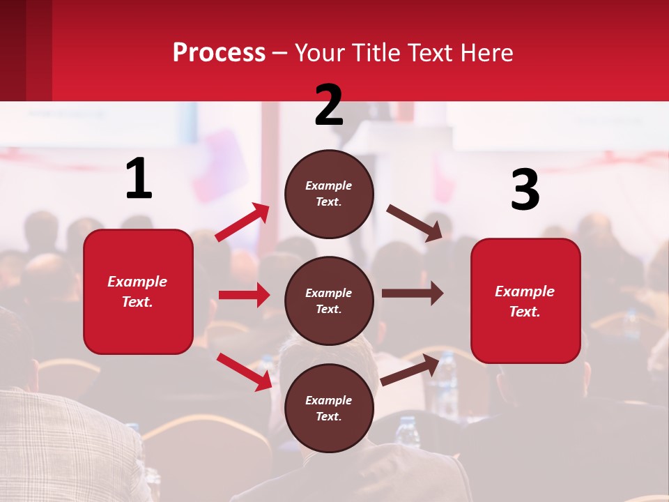 A Man Giving A Presentation To A Group Of People PowerPoint Template